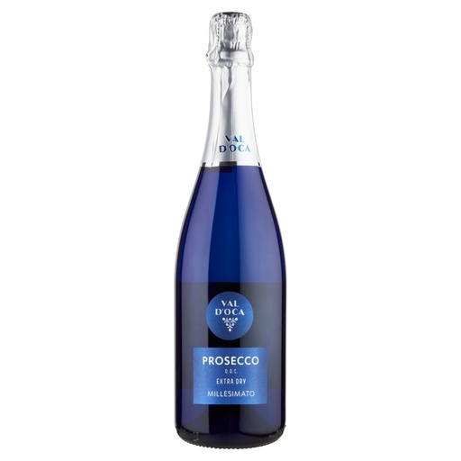 [000038618] Val D'Oca Prosecco Blu Extra Dry Millesimato Prosecco DOC