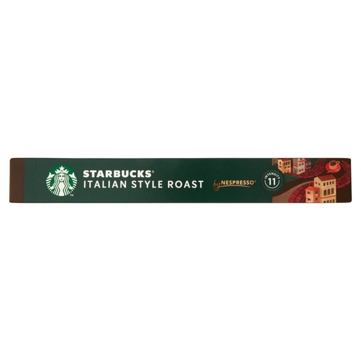 [000038696] Starbucks Nespresso Caffè Italian Style Roast 10 Capsule