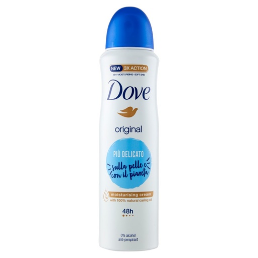 [801510203] Dove Deodorante Spray per Persona Original Ml.150