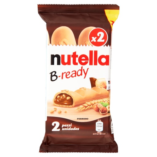 [801510231] Ferrero Nutella B-Ready Gr.44 Pz.2