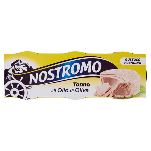 [801510285] Nostromo Tonno all'Olio di Oliva Pz.3 X Gr.70