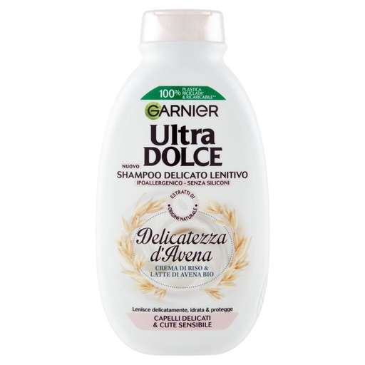 [801510343] Garnier Ultra Dolce Shampoo Lenitivo Delicatezza d'Avena Ml.250