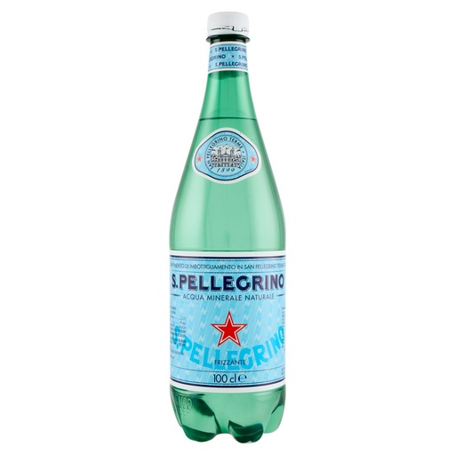 [801510791] Sanpellegrino Acqua Minerale Naturale Frizzante Lt.1