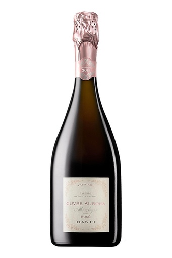 [801512815] Banfi Cuvée Aurora Rosé Extra Brut Alta Langa Millesimato DOCG Astucciato