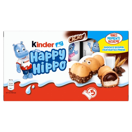 [801512871] Kinder Happy Hippo Cacao Pz.5 Gr.103,5
