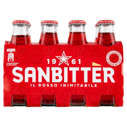 [801512942] Sanpellegrino Sanbitter Rosso Cl.10 X Bt.8