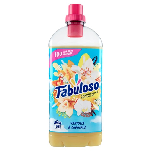 [801513000] Fabuloso Ammorbidente Concentrato Vaniglia 56 Lavaggi Lt.1,25