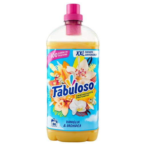 [801513003] Fabuloso Ammorbidente Concentrato Vaniglia 86 Lavaggi Lt.1,9