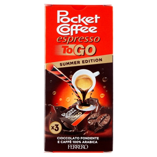 [801513015] Ferrero Pocket Coffee Espresso To Go Summer Edition Pz.3