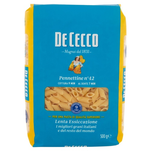 [801513157] De Cecco Pennette N°42 Gr.500