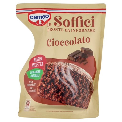 [801513202] Cameo Le Soffici Preparato per Torta al Cioccolato Gr.600