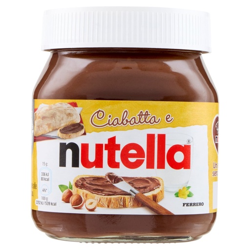 [801513225] Ferrero Nutella Vasetto Gr.400