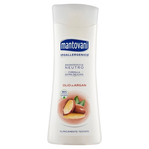 [801513234] Mantovani Bagnodoccia Neutro Formula Extra Delicata Olio di Argan Ml.400
