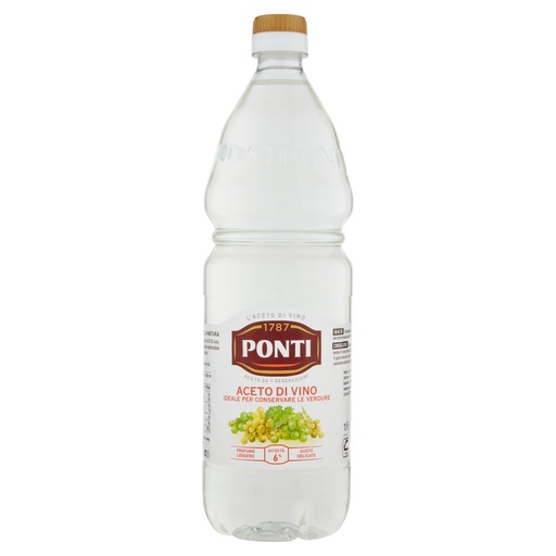 [801513259] Ponti Aceto di Vino Pet Lt.1