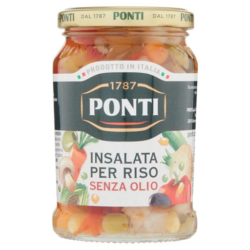 [801513262] Ponti Insalata per Riso Senza Olio Gr.290
