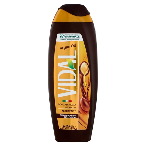 [801513265] Vidal Bagno Doccia Argan Oil Ml.250