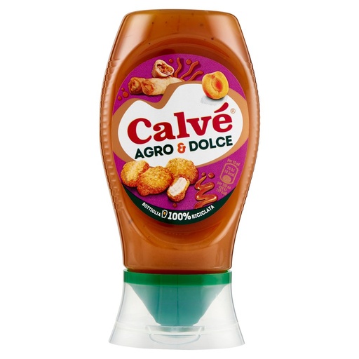 [801513281] Calvé Salsa Agro & Dolce Top Down Ml.250