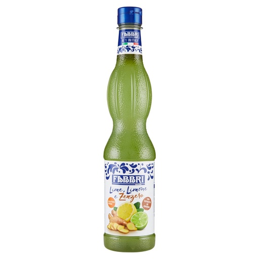 [801513287] Fabbri Sciroppo Lime Limone e Zenzero Ml.560
