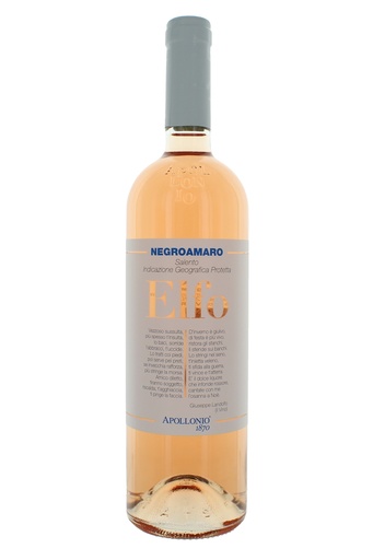 [801513390] Apollonio Elfo Negroamaro Rosato Salento IGT