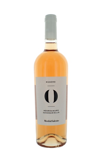 [801513495] Menhir N° Zero Rosato Negroamaro Susumaniello Salento IGT