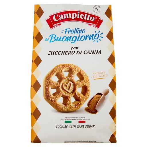 [801513630] Campiello Frollini con Zucchero di Canna Gr.350