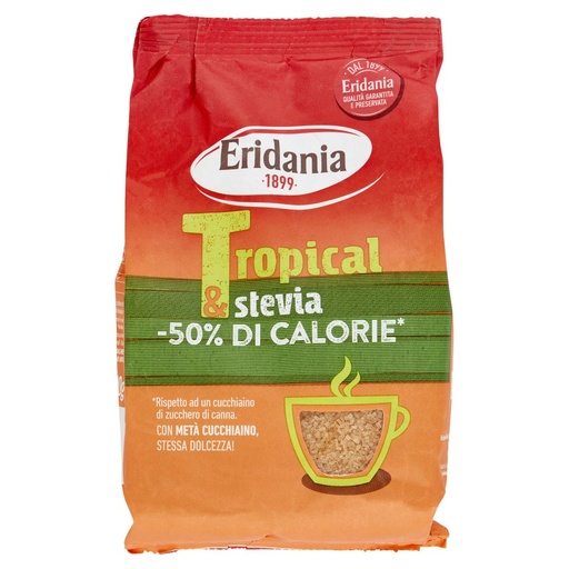 [801513633] Eridania Zucchero Tropical e Stevia Gr.500