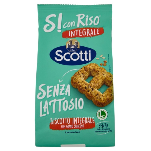 [801513698] Riso Scotti Biscotti Integrali con Grano Saraceno Gr.350
