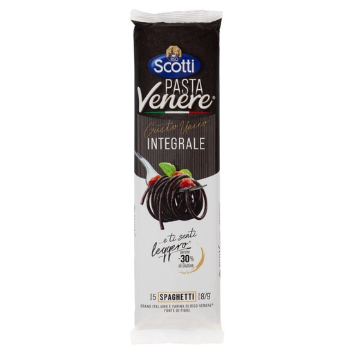[801513702] Riso Scotti Pasta Venere Spaghetti Gr.400