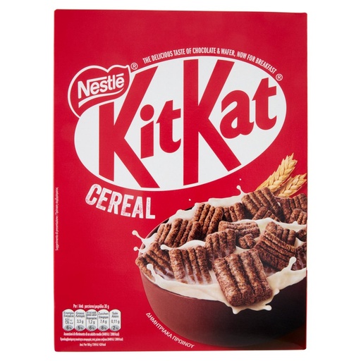 [801513717] Nestlè KitKat Cereali per Prima Colazione Gusto Cioccolato e Wafer Gr.330