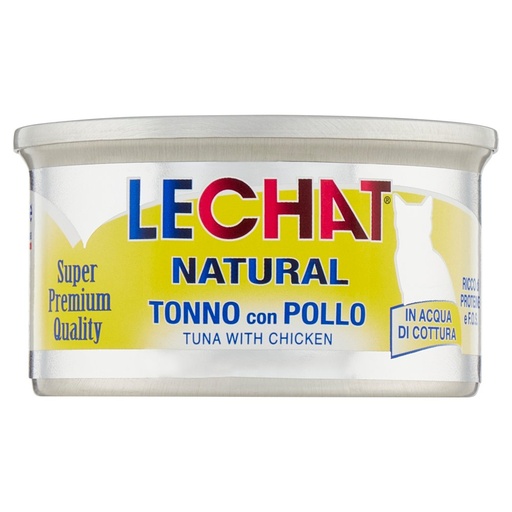 [801513720] Lechat Natural Tonno con Pollo Gr.80