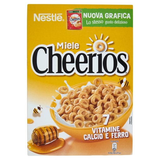 [801513741] Nestlè Cheerios Cereali al Miele Gr.330