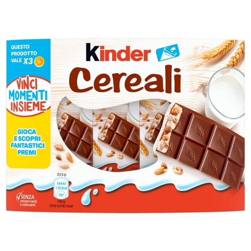 [801513764] Kinder Cereali Pz.9 Gr.211