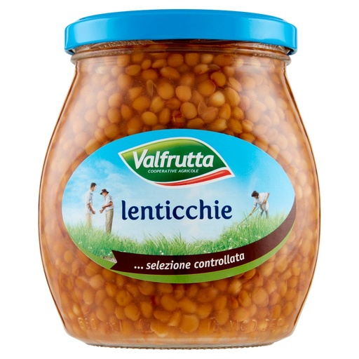 [801513785] Valfrutta Lenticchie in Vetro Gr.570