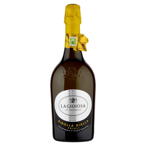 [801513797] La Gioiosa Spumante Ribolla Gialla Friuli DOC Brut Cl.75 Vol.11°