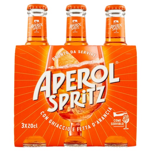 [801513800] Aperol Spritz Cl.20X3 Vol.9°