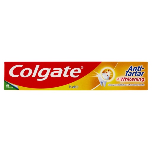 [801513822] Colgate Dentifricio Sbiancante Antitartaro Whitening Ml.75