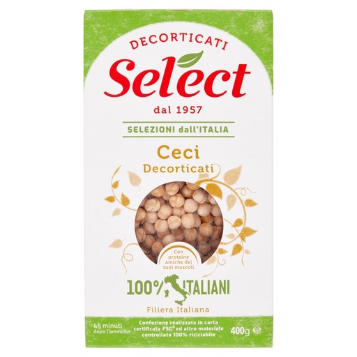 [801513837] Select Ceci Decorticati Gr.400