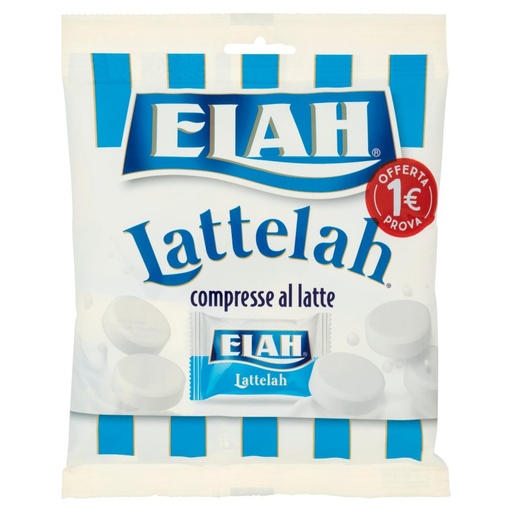 [801513957] Elah Lattelah Caramelle Compresse al latte Gr.100
