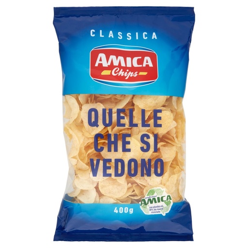 [801514070] Amica Chips Quelle che si Vedono Classica Gr.400