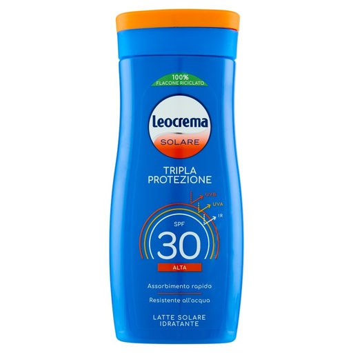 [801514742] Leocrema Latte Solare Idratante Tripla Protezione Spf 30 Ml.200