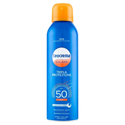 [801514744] Leocrema Latte Solare Idratante Tripla Protezione Spf 50 Ml.200