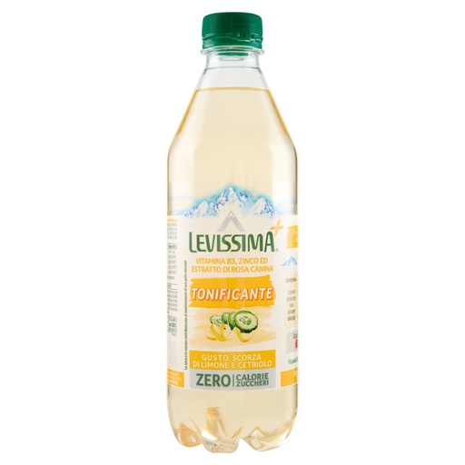 [801514760] Levissima Acqua Tonificante con di Scorza di Limone e Cetriolo Cl.50