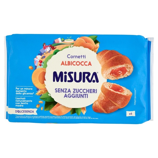 [801514771] MISURA DOLCESENZA CORNETTI ALBICOCCA