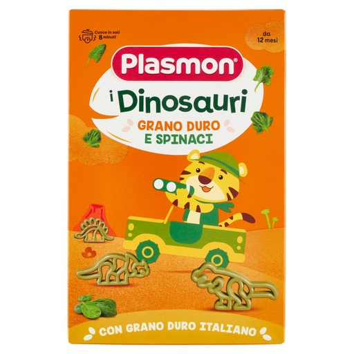 [801514777] Plasmon Pastina i Dinosauri Grano Duro e Spinaci Gr.250