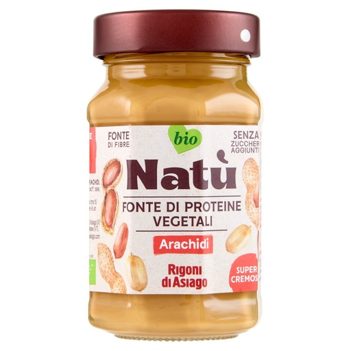 [801514780] Rigoni di Asiago Natù Bio Crema di Arachidi Gr.220