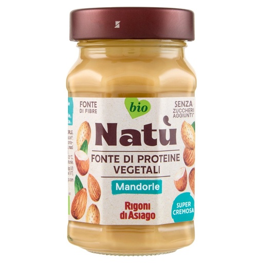 [801514781] Rigoni di Asiago Natù Bio Crema di Mandorle Gr.220