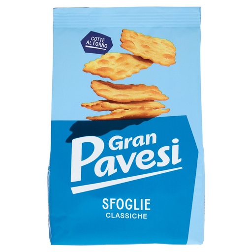 [801514827] Gran Pavesi Sfoglie Classiche Snack Cotto al Forno Gr.180