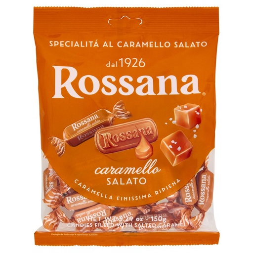 [801514828] Rossana Caramelle in Busta al Caramello Salato Gr.150