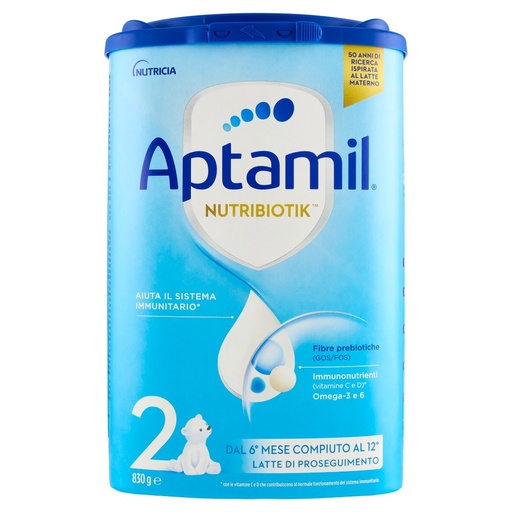 [801514926] Aptamil Nutrobiotik 2 Latte di Crescita in Polvere Gr.830