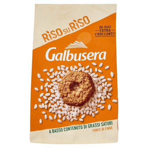 [801514941] Galbusera Riso su Riso Croccantezza ai Cereali Gr.290